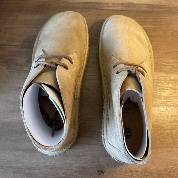 Birkenstock Milton Suede Desert Boots in Ginger - New In Box - Picture 11 of 16